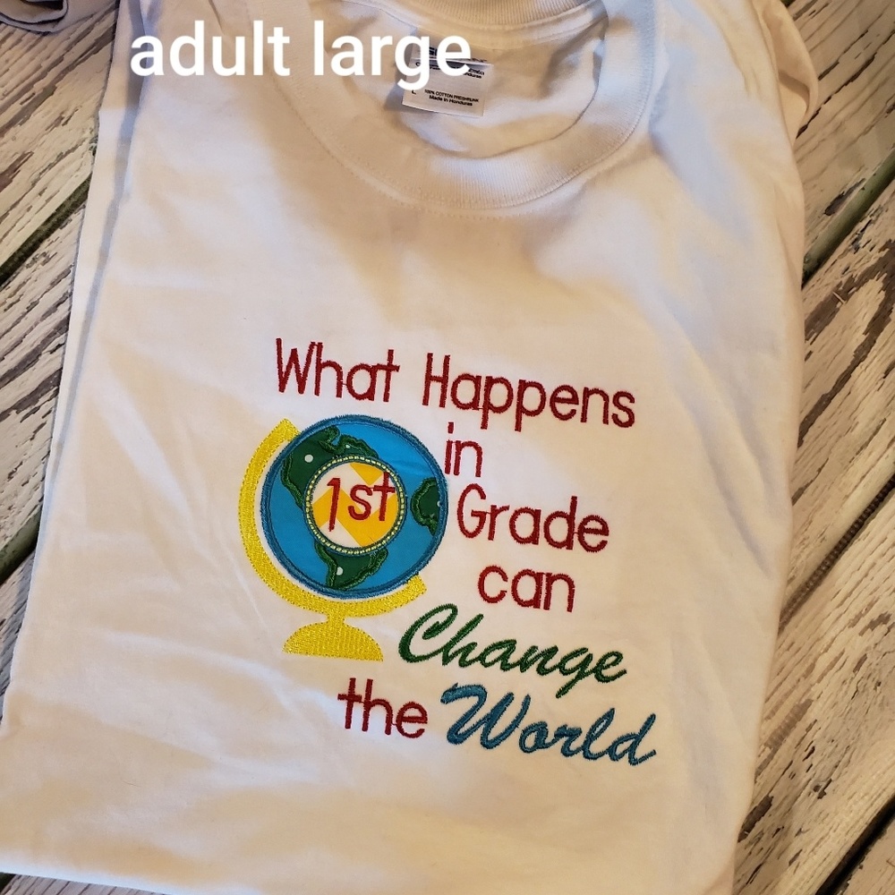 Teacher change the world t shirt